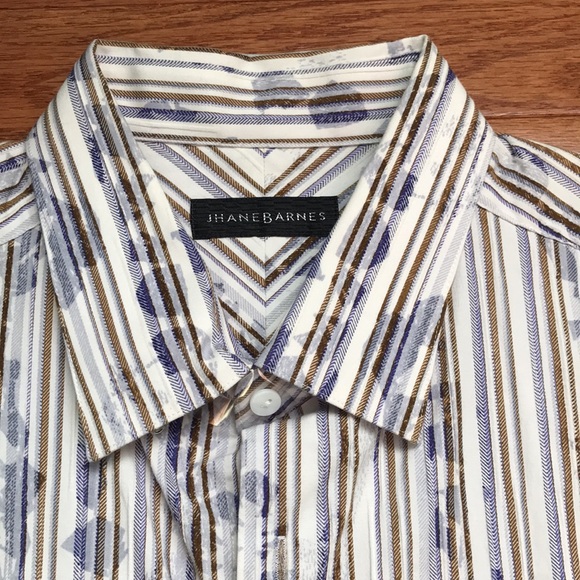 Button down patterned shirt - Picture 2 of 16